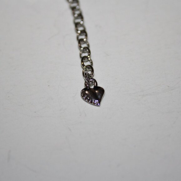 Beautiful silver and CZ necklace by Carolee 16-18" - Picture 3 of 6